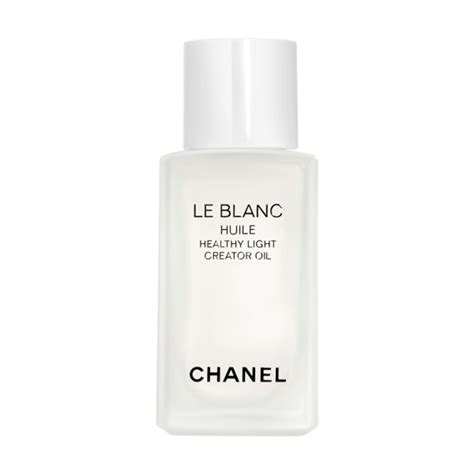 chanel le blanc huile healthy light creator oil|le blanc huile chanel.